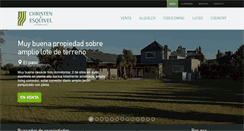 Desktop Screenshot of christenyesquivel.com.ar